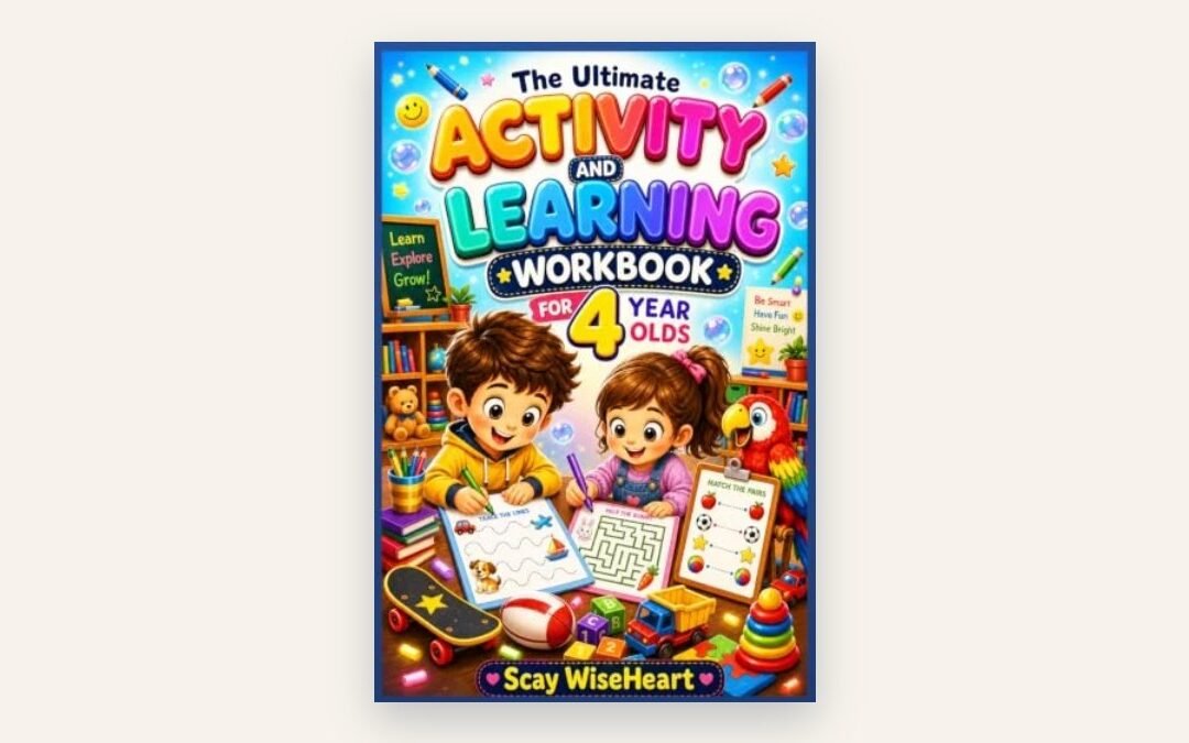 New release: The Ultimate Activity and Learning Workbook for 4 Year Olds