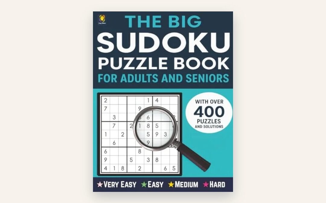 New release: The Big Sudoku Puzzle Book For Adults and Seniors