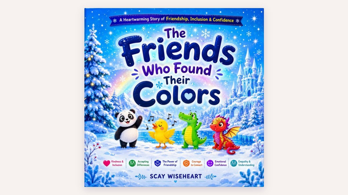 The Friends Who Found Their Colors — new cover