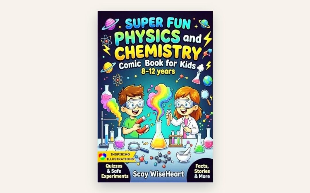 New release: Super Fun Physics and Chemistry Comic Book for Kids 8-12