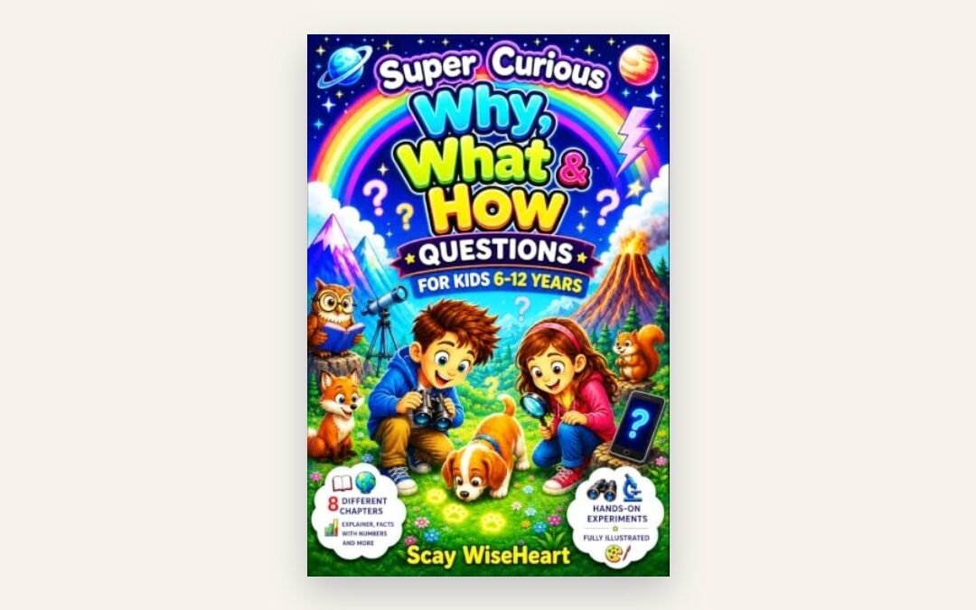 New release: Super Curious Why, What & How Questions for Kids 6-12 years — Illustrated Edition