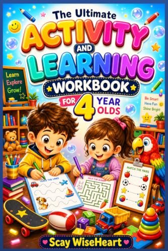 The Ultimate Activity and Learning Workbook for 4 Year Olds — Scay WiseHeart